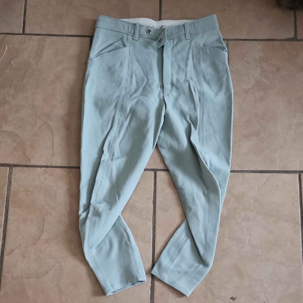 Millers Elan Gray Equestrian Finley Breeches Riding Pants